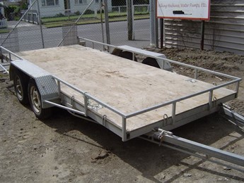 Tandem Axle Car Trailer