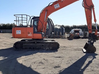 Hitachi ZX120 with Long Arm