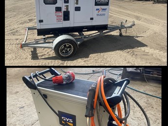 Generator with Welder